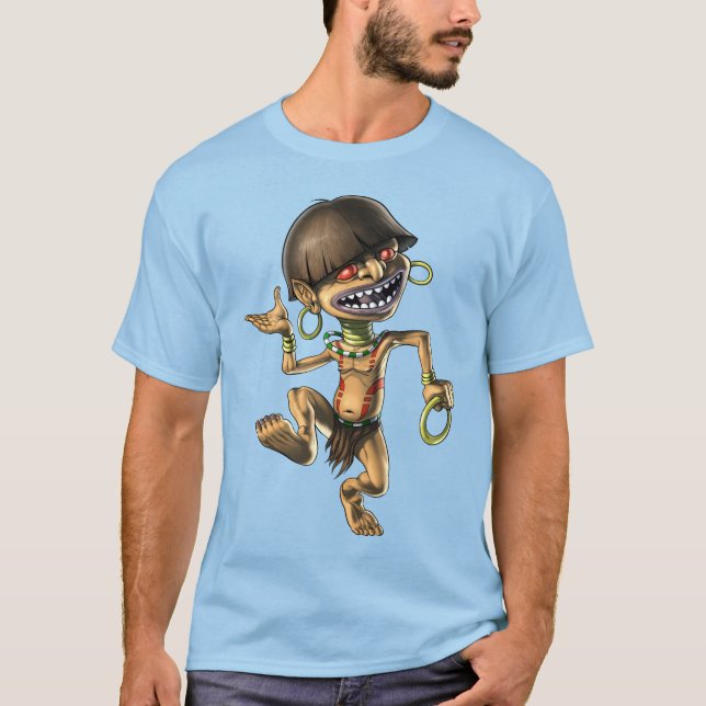 Camiseta Aztec Criatura Chaneque (Frente)
