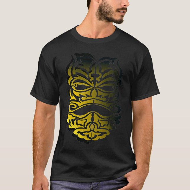 Camiseta Aztec Gold Skull (Frente)