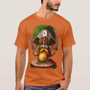 Camiseta Aztec Mythology Deity Cihuateteo