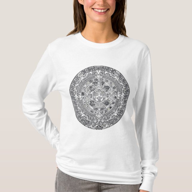 Camiseta AZTEC OU MEXICA mexicana (Frente)