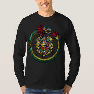 Camiseta Aztec Quetzalcoatl Ouroboros