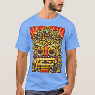 Camiseta Aztec Warrior Grin