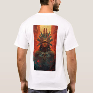 Camiseta Aztec Warrior - Legal Aztec Cultura T Shirt