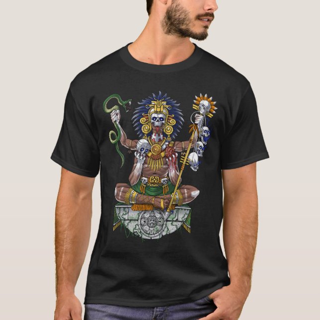 Camiseta Aztec Warrior Shaman (Frente)