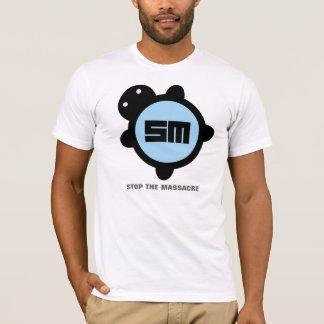 Camiseta Azuis bebés/preto