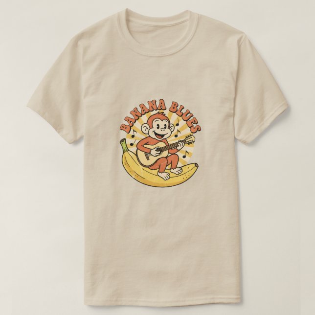 CAMISETA AZUIS DA BANANA (Frente do Design)