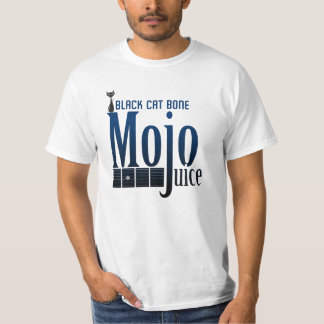 Camiseta Azuis de suco mojo de gato preto