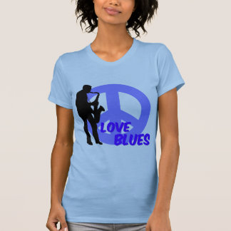 Camiseta Azuis do amor da paz