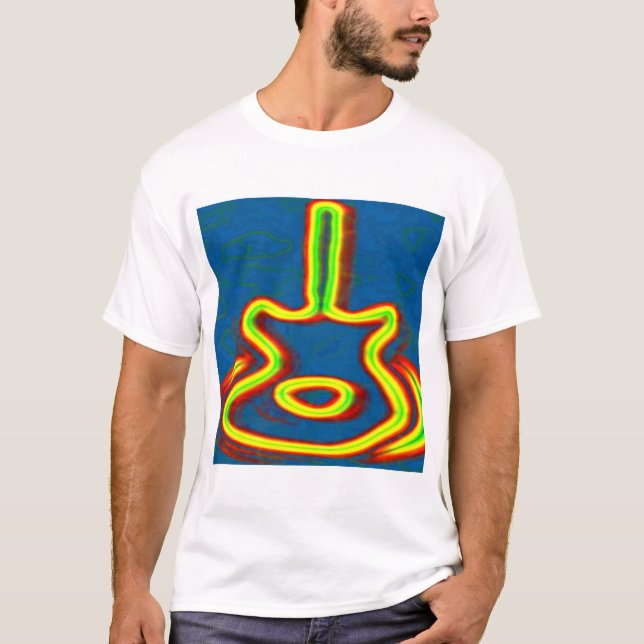 Camiseta azuis, o anti-pop (Frente)