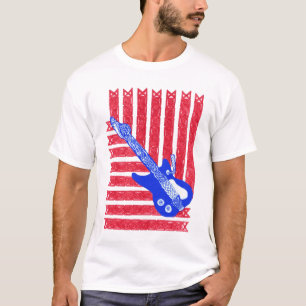 Camiseta Azuis vermelhos, brancos & celtas