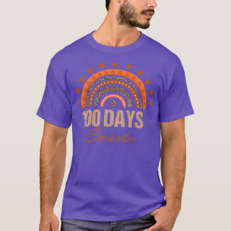 Camiseta Azul 100 dias mais inteligente