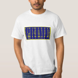Camiseta Azul autêntico e amarelo principais