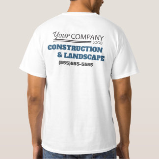 Camiseta Azul Básico, Cinza e Preto com Logotipo