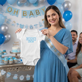 Camiseta Azul Bebê Prima Equipe