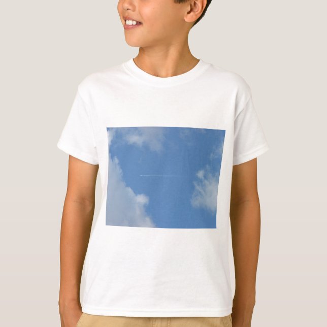 Camiseta Azul céu (Frente)