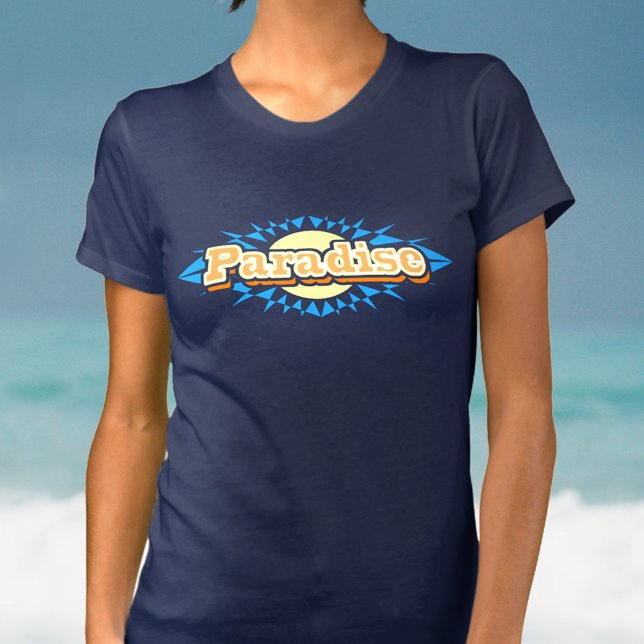 Camiseta azul-clara-clara-azul-paraíso (Criador carregado)