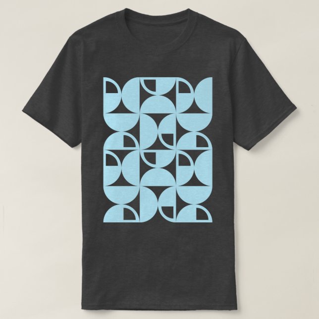 Camiseta Azul claro Demi (Frente do Design)