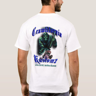 Camiseta Azul Crawlifornia Kustomz