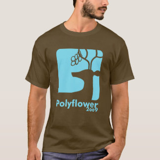 Camiseta Azul da cerveja dos cervos - Polyflower 2009