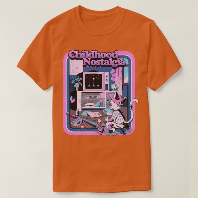 Camiseta Azul de infância por Tobe Fonseca (Frente do Design)