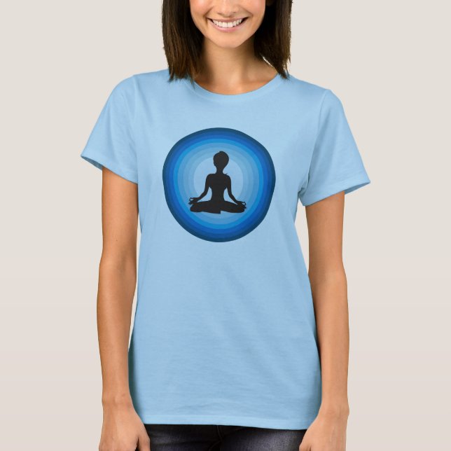 Camiseta Azul de Lotus (Frente)