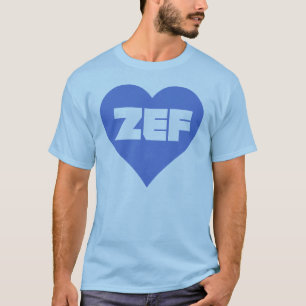 CAMISETA AZUL DE ZEF
