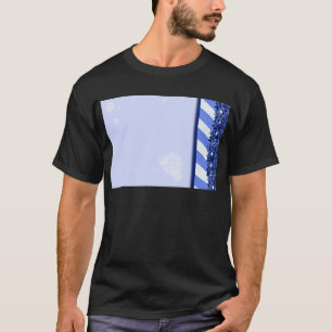 Camiseta Azul do inverno