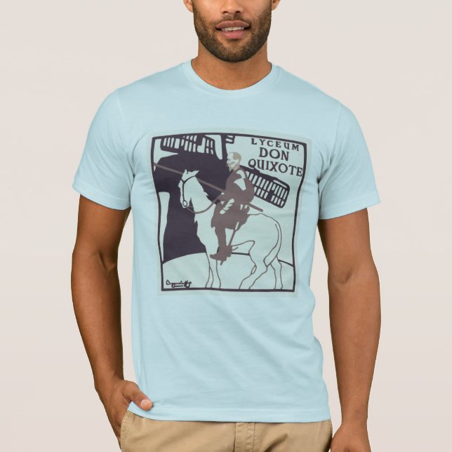 Camiseta Azul do lt de Don Q do Lyceum (Frente)