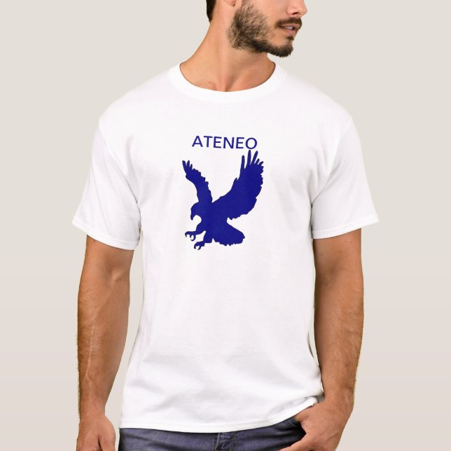 Camiseta Azul Eagle de Ateneo (Frente)
