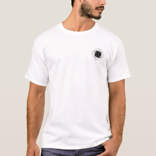Camiseta Azul Estrela Fractal