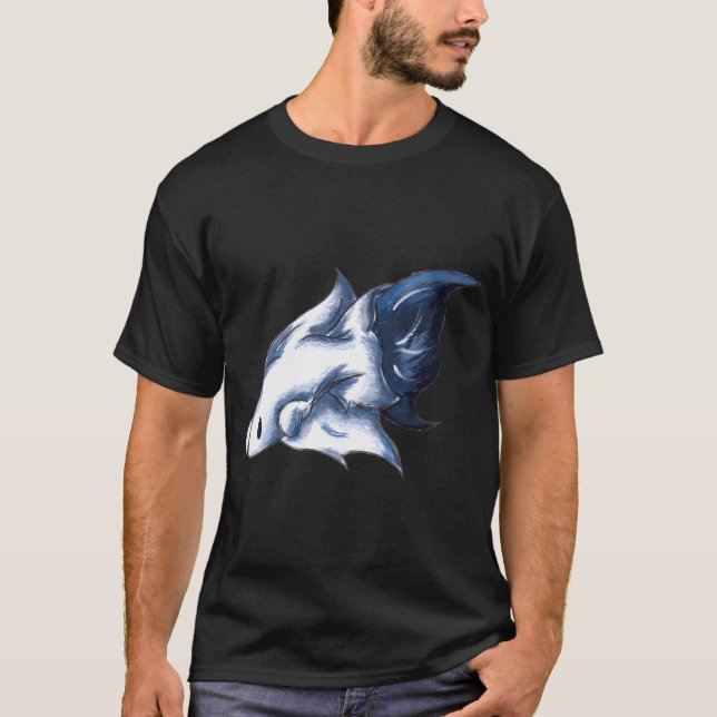 Camiseta Azul Fantasmagórico (Frente)