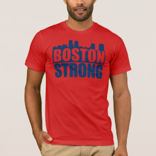 Camiseta Azul forte de Boston