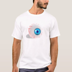Camiseta Azul - Horror - Olhal