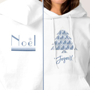 Camiseta Azul Joyoux Noel Christmas