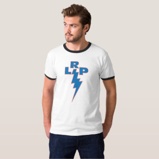Camiseta Azul LRP em laranja