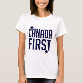 CAMISETA AZUL MARINHA CANADAFIRST