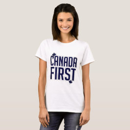 CAMISETA AZUL MARINHA CANADAFIRST