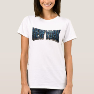 Camiseta Azul Marinho NEW YORK Personalizada