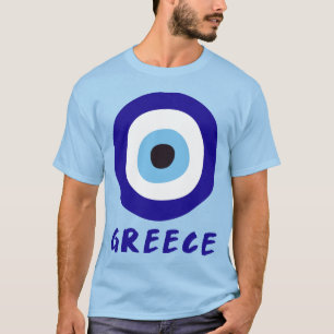 Camiseta Azul Mau grego masculino