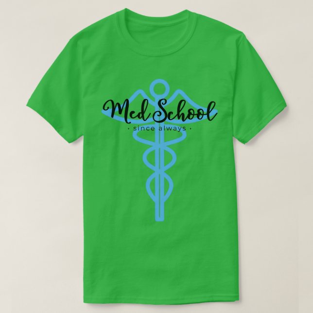 Camiseta Azul MedSchool MedART 1 (Frente do Design)