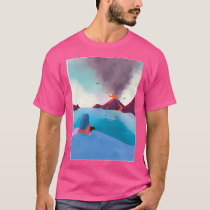 Camiseta Azul-montanha