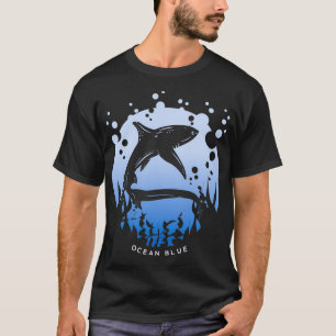 Camiseta Azul Oceano