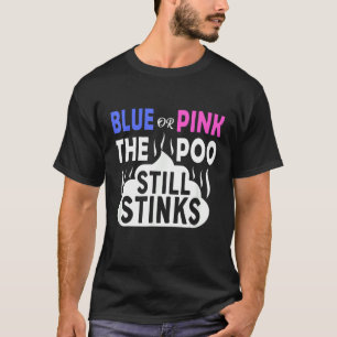 Camiseta Azul Ou Rosa O Poo Ainda Cheira A Revelação Do Gên