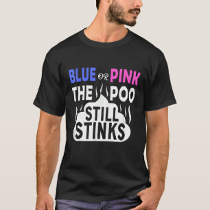 Camiseta Azul Ou Rosa O Poo Ainda Cheira A Revelação Do Gên