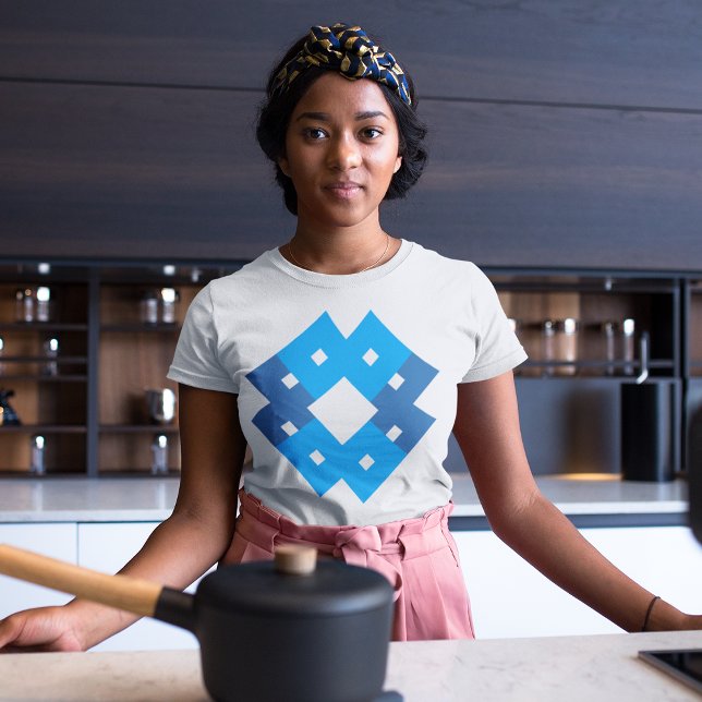 Camiseta Azul Pastel (Criador carregado)