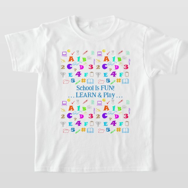 Camiseta Azul Personalizado, Crianças Divertidas Artigos Co (Postura )