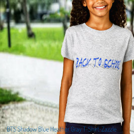 Camiseta Azul-sombra BTS