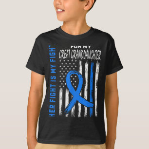 Camiseta Azul Sua Luta Contra Diabetes Sensibilização Camis