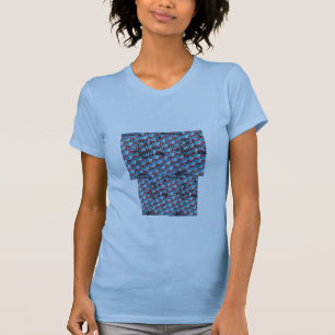 Camiseta Azul, t-shirt do tubarão