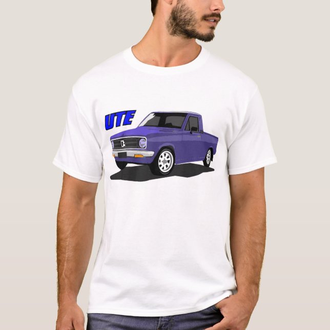 Camiseta Azul UTE Datsun (Frente)
